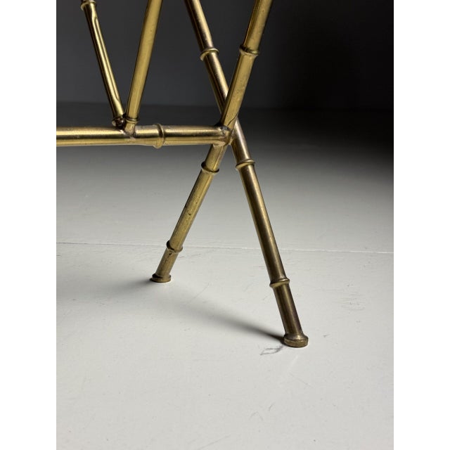 Faux Bamboo Magazine Rack For Sale - Image 5 of 16