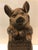 Metal 1950s Cast Iron “Thrifty the Wise Pig” Doorstop / Bookend For Sale - Image 7 of 8
