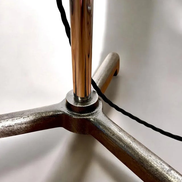 German Modern Bauhaus Floor Lamp by Christian Dell for Bünte & Remmler, 1930s For Sale - Image 4 of 18