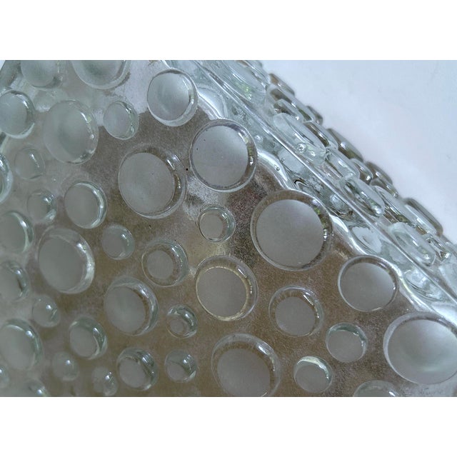 Mid-Century Modern Vintage Bubble Glass Flush Mount from Erco, 1970s For Sale - Image 3 of 15