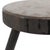 Vintage Rustic Three-Legged Stool in Stained Wood For Sale - Image 4 of 15