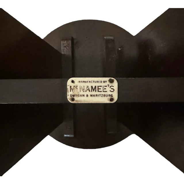 Antique Arts & Crafts / Mission Wood Splay Leg Stool With Mortise and Tenon Joinery, Circa 1915 For Sale - Image 9 of 11