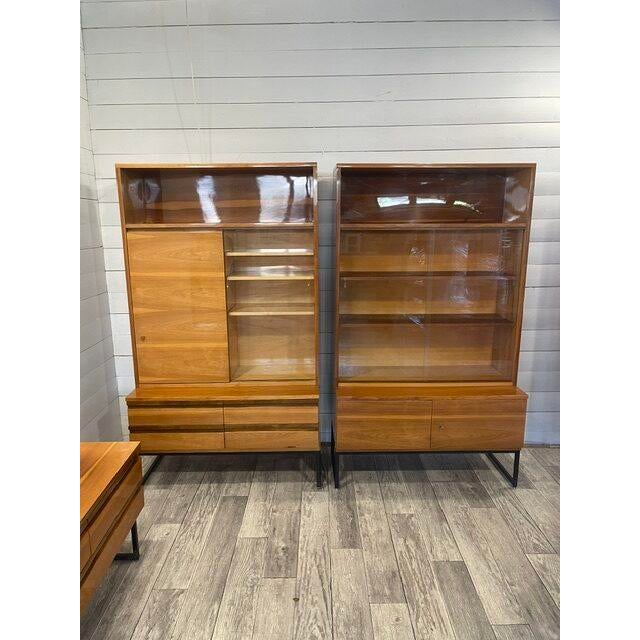 Vintage Closets and Chest of Drawers from Novy Domov, Spisska Nova Vess, 1970s, Set of 4 For Sale - Image 14 of 18