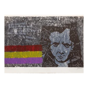 Antonio Frasconi, a Lorca, Lithograph