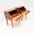 1950s Vintage Swedish Bedside Cabinets, 1950s, Set of 2 For Sale - Image 5 of 11