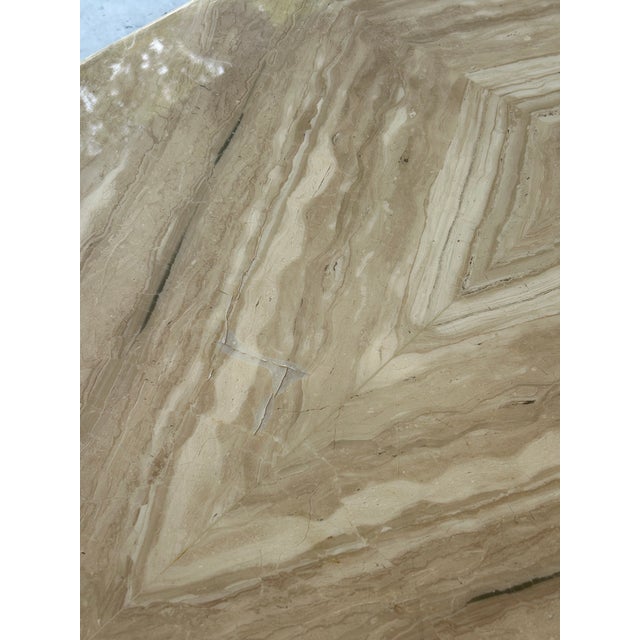 Stone 1970’s Italian Travertine Coffee Table For Sale - Image 7 of 12