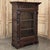 19th Century French Renaissance Revival Oak Vitrine ~ Bookcase For Sale - Image 4 of 18
