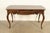 Tomlinson Tomlinson Furniture French Provincial Louis XV Carved Walnut Writing Desk | Circa 1950s For Sale - Image 4 of 14