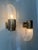 Metal Murano Glass Wall Sconce by Aldo Nason for Mazzega, Italy, 1970s For Sale - Image 7 of 8