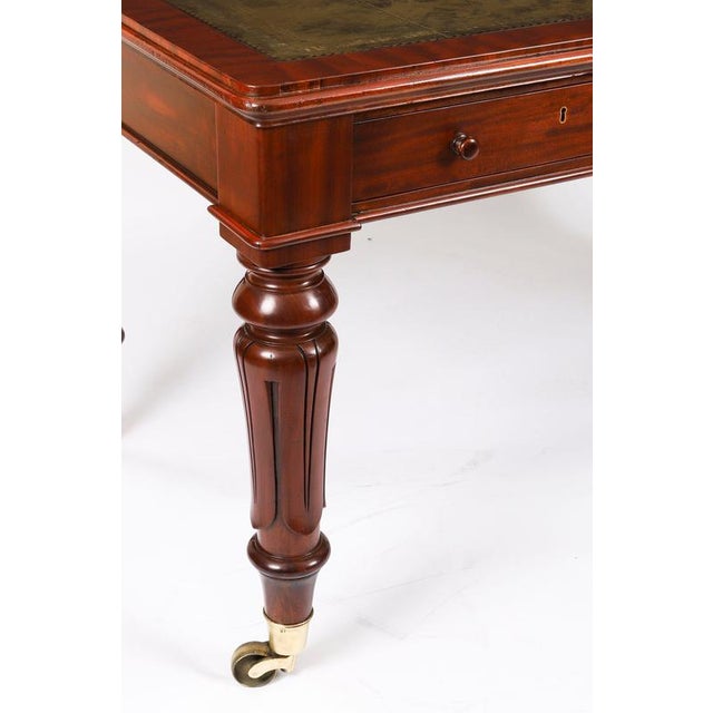Brown Antique 19th Century William IV Writing Desk, 1835 For Sale - Image 8 of 15