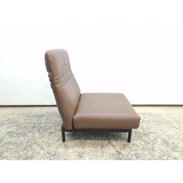 Plura Leather Armchair in Brown from Rolf Benz For Sale - Image 11 of 13