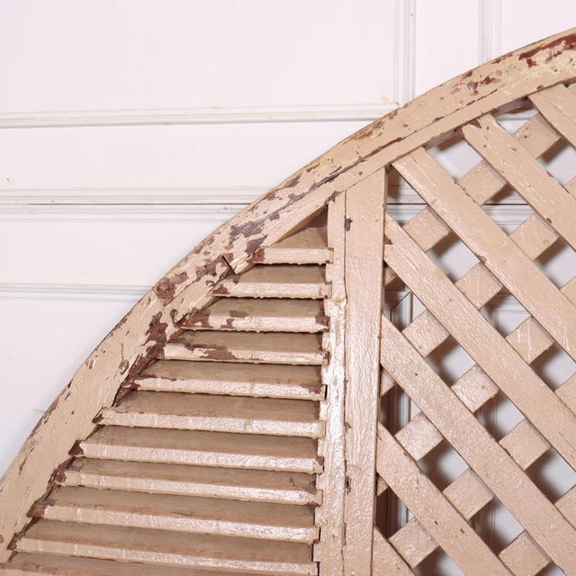 French Arched Shutters, 1890s, Set of 2 For Sale - Image 4 of 14