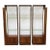 Mid Century Lighted Modular Wall Unit Bookcase Etagere Display Cabinets -No Glass For Sale