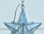 Mid 20th Century French Mid Century Modern Star Metal and Glass Light Fixture with Single Bulb For Sale - Image 10 of 12
