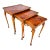 English Nesting Tables by Bevan Funnell Reprodux For Sale