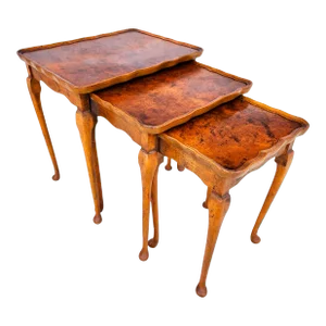 English Nesting Tables by Bevan Funnell Reprodux