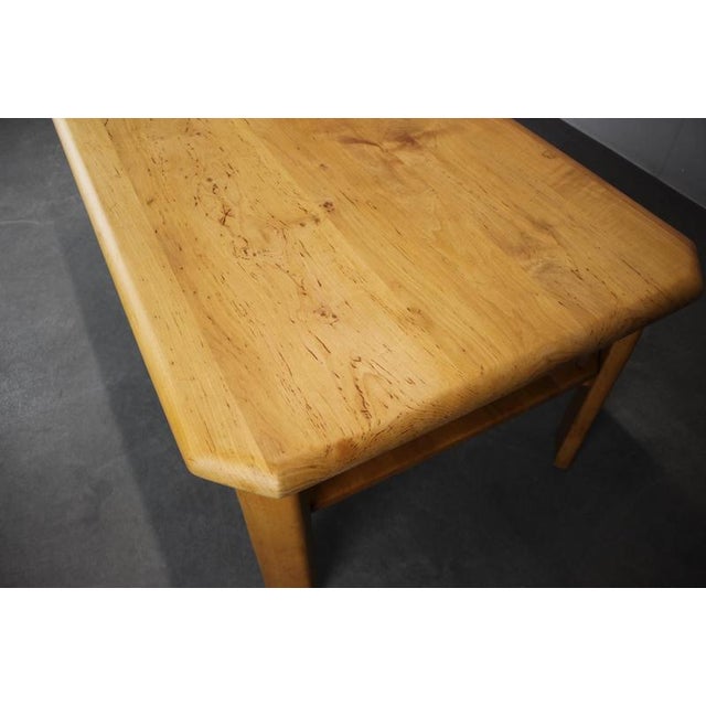 Mid-Century Scandinavian Conference Table in Birch, 1980s For Sale - Image 4 of 10