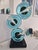 Pac-Man Murano Glass Sculpture by Alberto Dona For Sale - Image 4 of 5