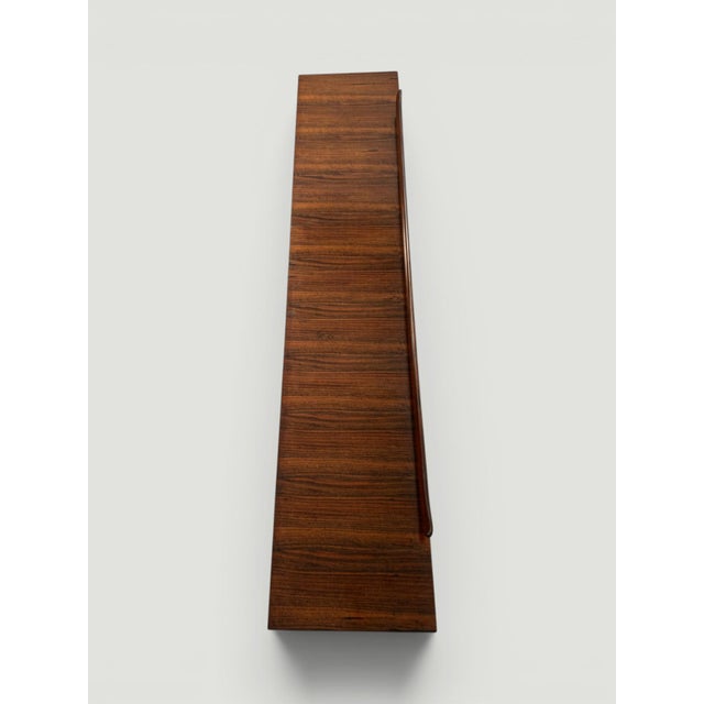 Brown Mid-Century Modern Italian Walnut Sideboard with Brass Medallions by Paolo Buffa, 1950s For Sale - Image 8 of 18