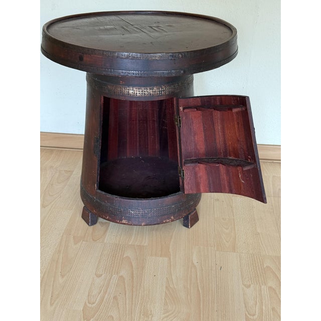 Vintage Keg Bar Cabinet, 1950s For Sale - Image 13 of 15