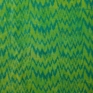 Sumptuous Block Print Cotton Velvet- 4 Yards For Sale
