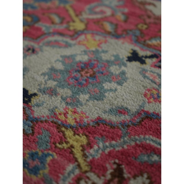 1980s Karastan Colonial Williamsburg Approx 4’ X 6’ Area Rug For Sale - Image 5 of 11