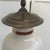 Vintage 35" Japanese Satsuma Style Ceramic and Brass Table Lamp With Tailor Made Shade For Sale - Image 6 of 12
