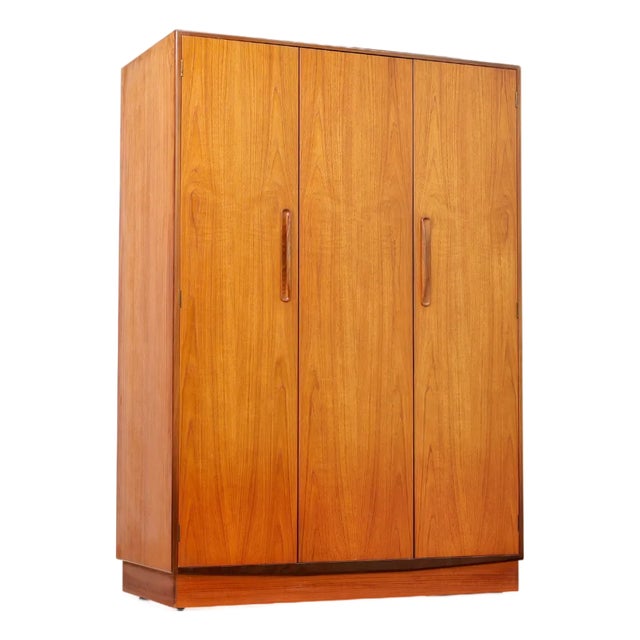 Mid Century Triple Armoire by Vb Wilkins for G Plan For Sale