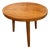 Andrianna Shamaris Mid Century Style Teak Wood Side Table For Sale