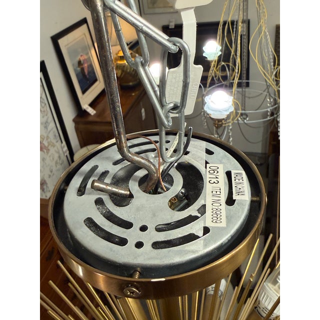 Arteriors Home Zanadoo Chandelier For Sale - Image 10 of 12