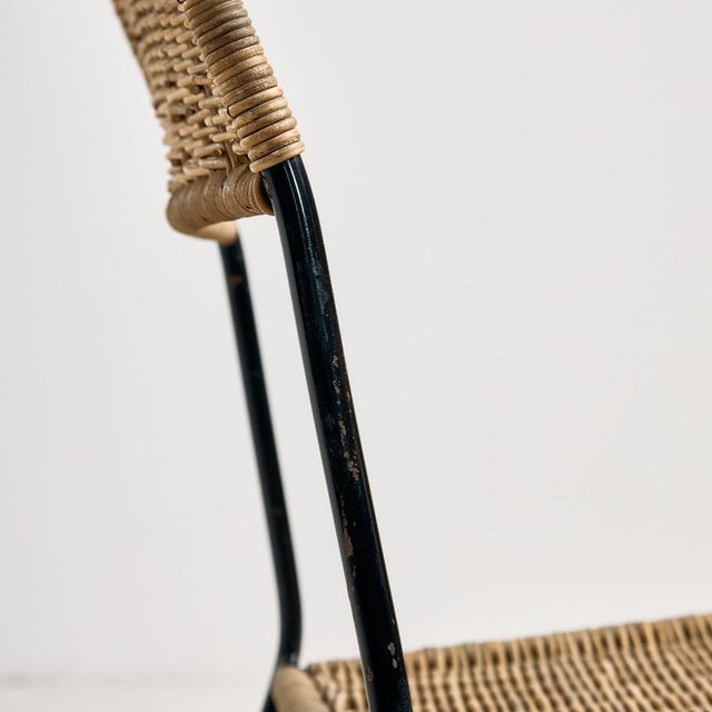 Rattan Dining Chair, 1970s For Sale - Image 9 of 15