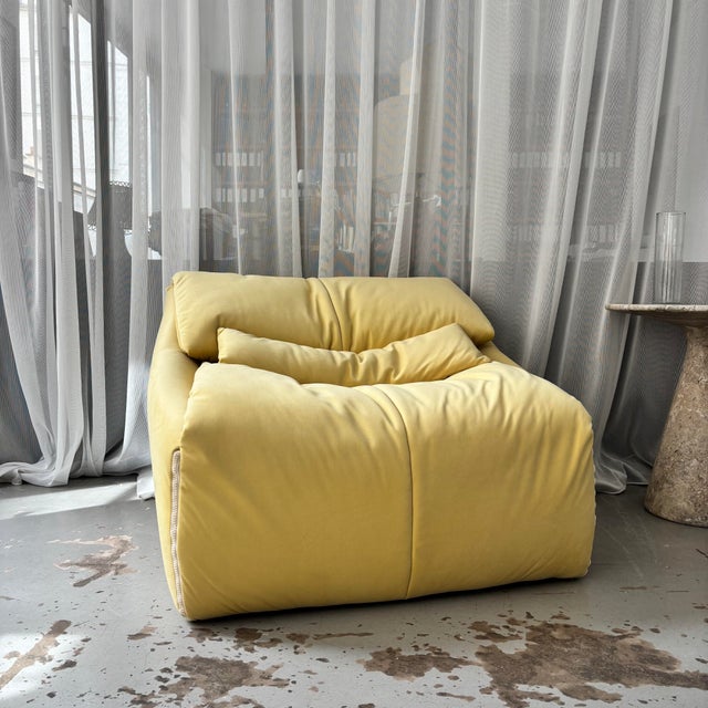 Plumy Armchair by Annie Hiéronimus for Cinna, 1980 For Sale - Image 9 of 9