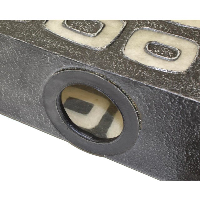 Plastic Rare 1970s Set of 3 Modern Floor Lamps | Room Divider For Sale - Image 7 of 12