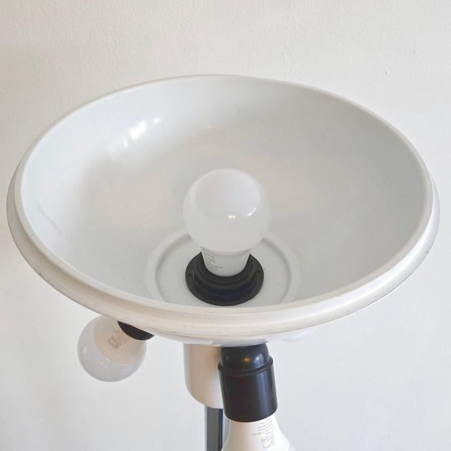 Vintage Floor Lamp in Chrome Steel by Swisslamps-International, 1970s For Sale - Image 12 of 14