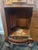 Early 20th Century Antique Early 20th Century Burl Mahogany Bedside Table / Nightstand For Sale - Image 5 of 12