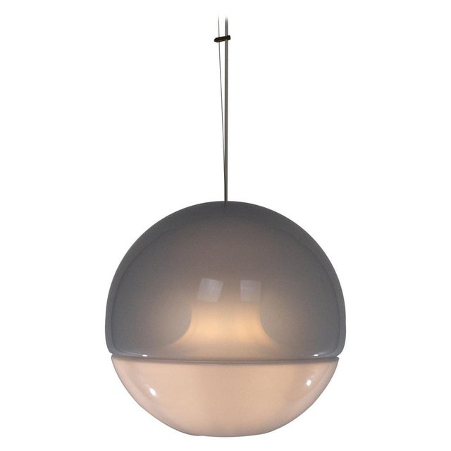 LS 116 Blue Murano Glass Pendant by Carlo Nason for A.V. Mazzega, 1960s For Sale - Image 12 of 12