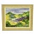 Colorful Contemporary Impasto Impressionist-Style Landscape Painting, Framed For Sale