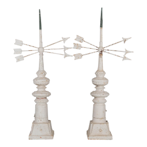19th Century French Cast Iron Weather Vane