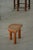 Mid-Century Swedish Folk Art Sculptural Pine Stool, 1950s For Sale - Image 12 of 17