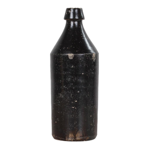 19th Century American Primitive Stoneware Ink Bottle
