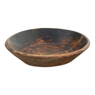 Primitive Hand-Carved Kitchen Bowl For Sale