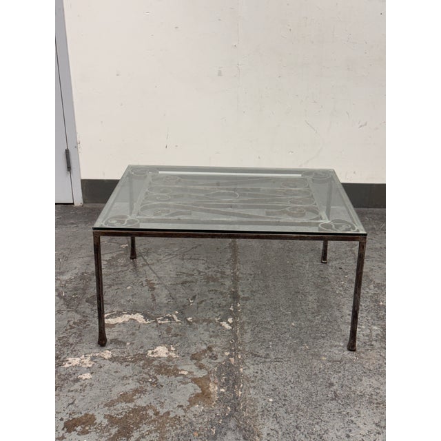 Design Plus Gallery presents a 19th Century French Gate Coffee Table. This coffee take was transformed from an authentic...