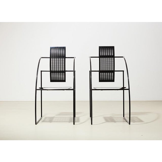 1980s Quinta Chairs by Mario Botta for Alias, Italy, 1986, Set of 2 For Sale - Image 5 of 12