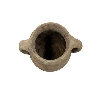 1950s Antique Moroccan Terracotta Vessel For Sale - Image 5 of 5