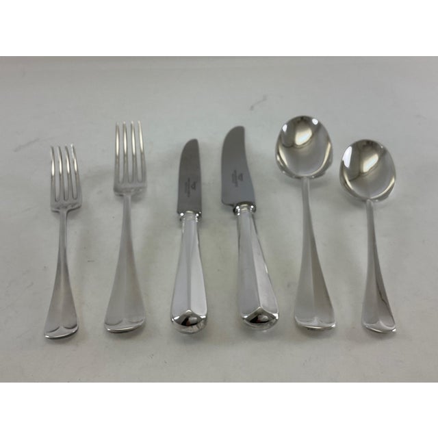 1980s Complete European Cutlery Set for 12, Including Fish Eaters & Serving Pieces 132 Pieces For Sale - Image 14 of 18