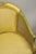 Mid 20th Century Vintage Italian Hollywood Regency Gold Gilt Barrel Back Cane Lounge Chairs, Pair For Sale - Image 5 of 12