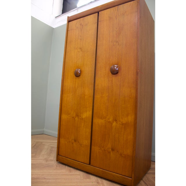 Vintage Teak Wardrobe from Elliots of Newbury, 1960s For Sale - Image 9 of 13
