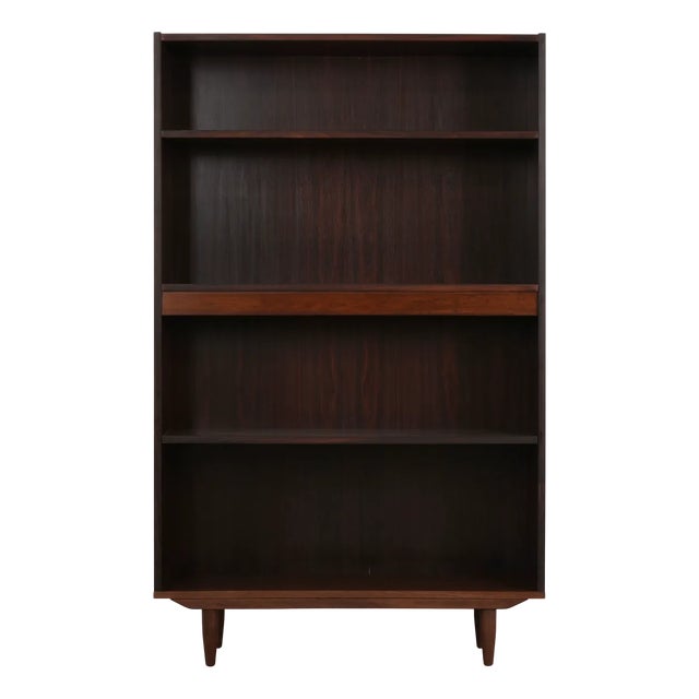 Vintage Danish Rosewood Bookcase, 1970s For Sale