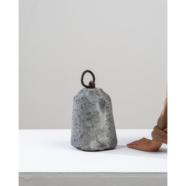 French Provincial 19th Century Belgian Blue Stone Doorstop For Sale - Image 3 of 18