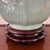 Vintage Asian Celadon Porcelain Table Lamp For Sale - Image 9 of 11